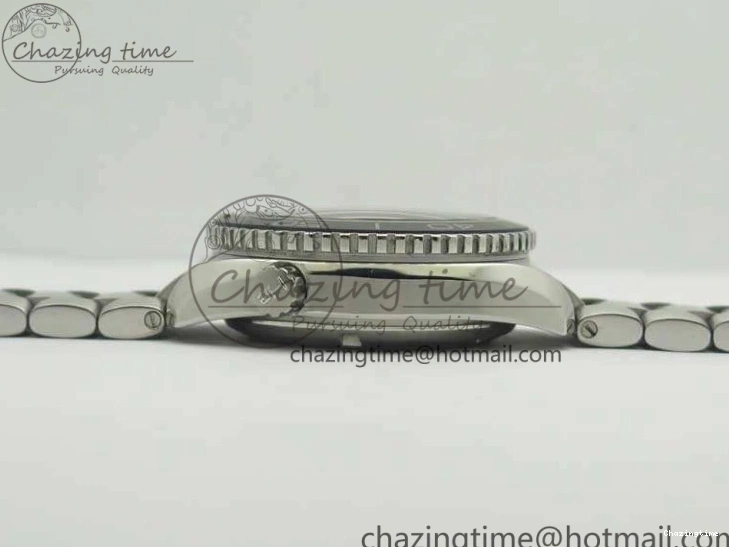 0423 Sleek Planet Ocean Professional Ceramic Bezel 42mm 1:1 MK Best Edition Silver Markers On SS Bracelet A 8085